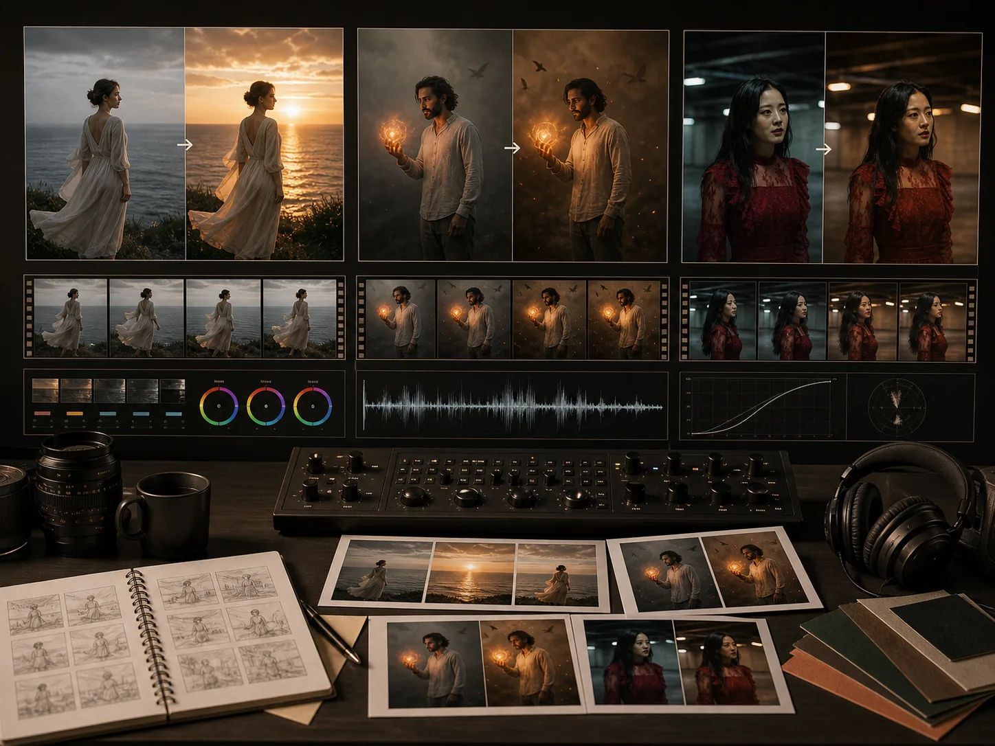 HappyHorse social video editing with polished vertical output variations