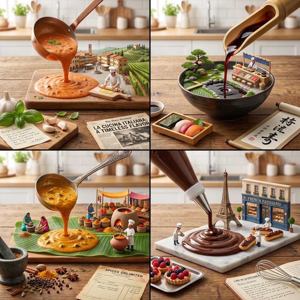 I am always trying to come up with new ways to visualize food