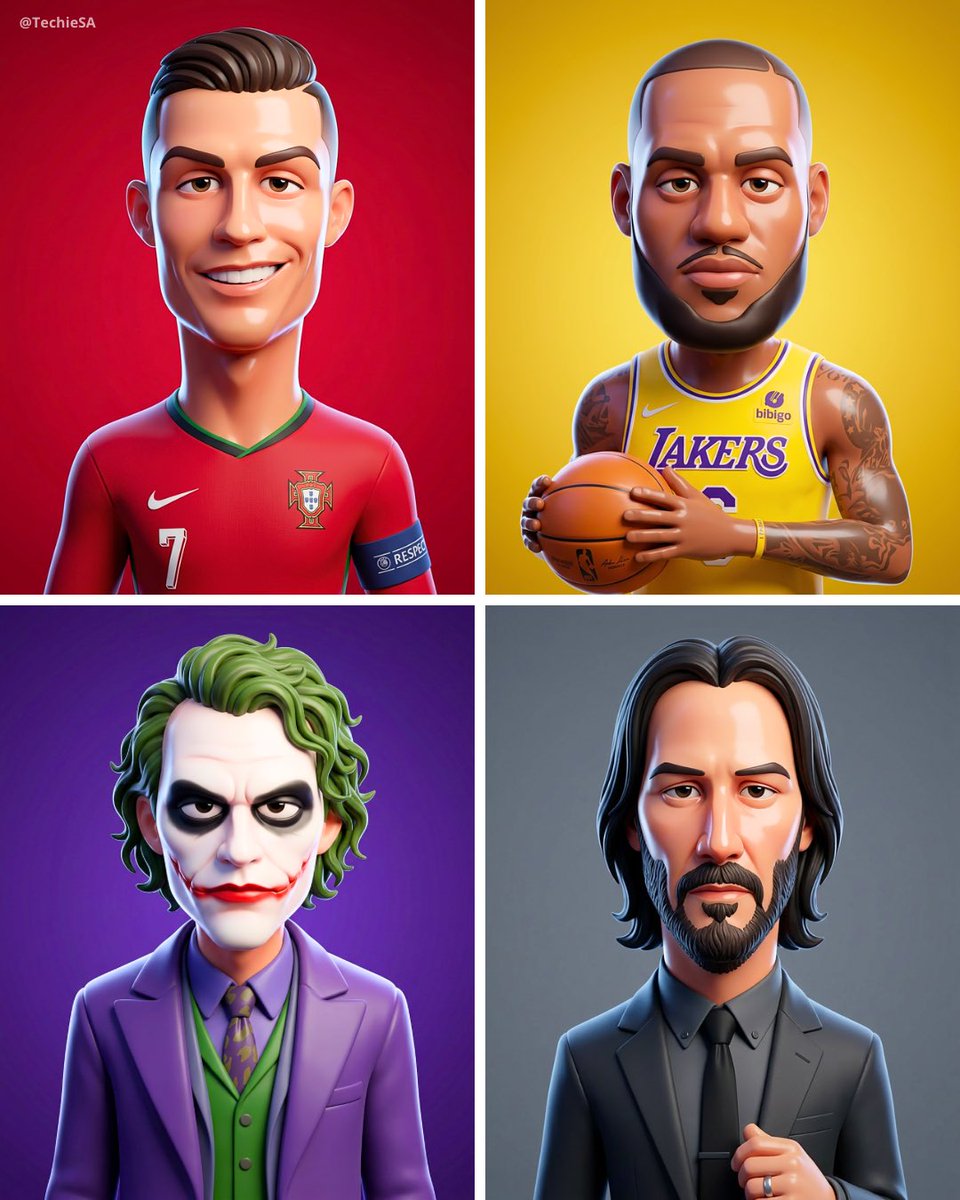 3D Caricature Characters by Nano Banana 2 🎭✨