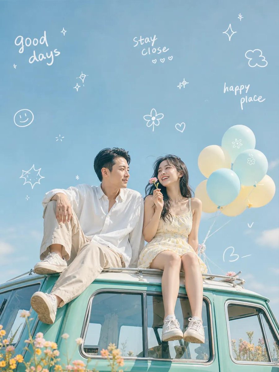 An ultra-realistic cinematic dreamy lifestyle photo of a young woman sitting alone on t...