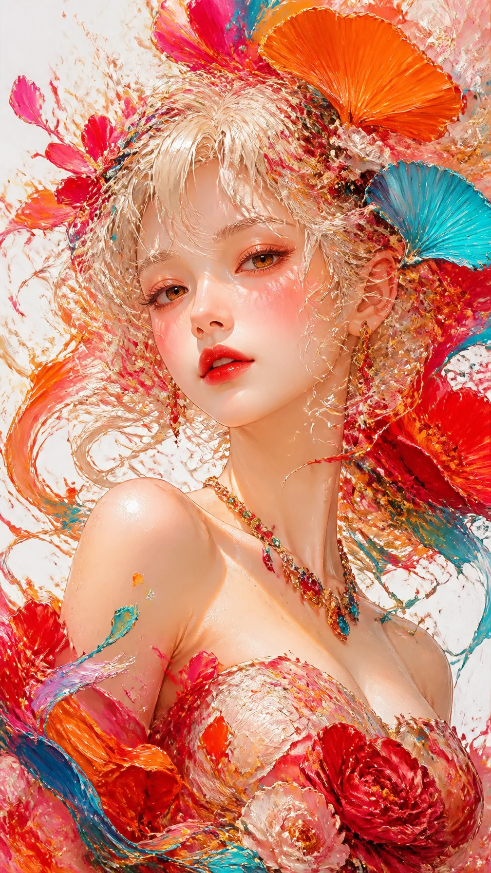 Community AI artwork with painterly visual treatment