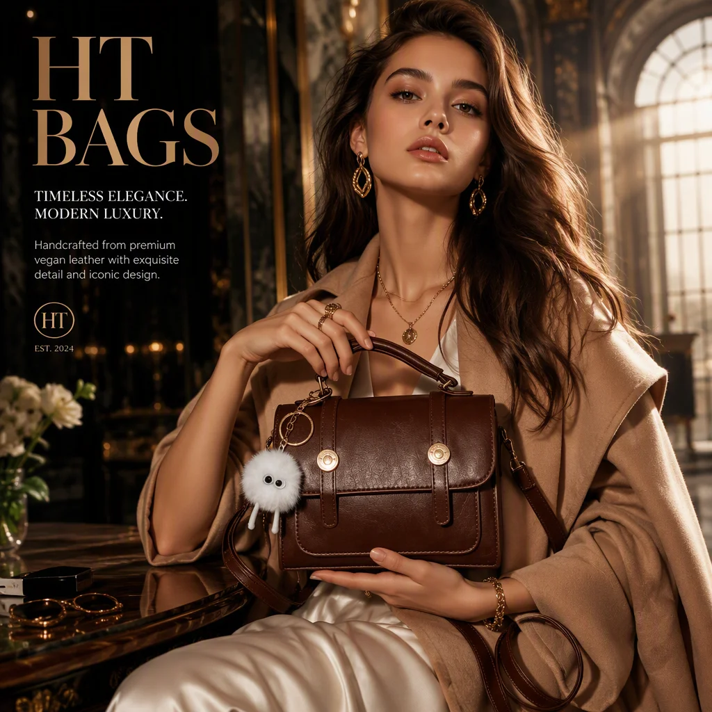 Create an ultra-premium luxury fashion campaign poster in...